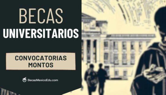 Becas para Universitarios en México Convocatorias y Montos